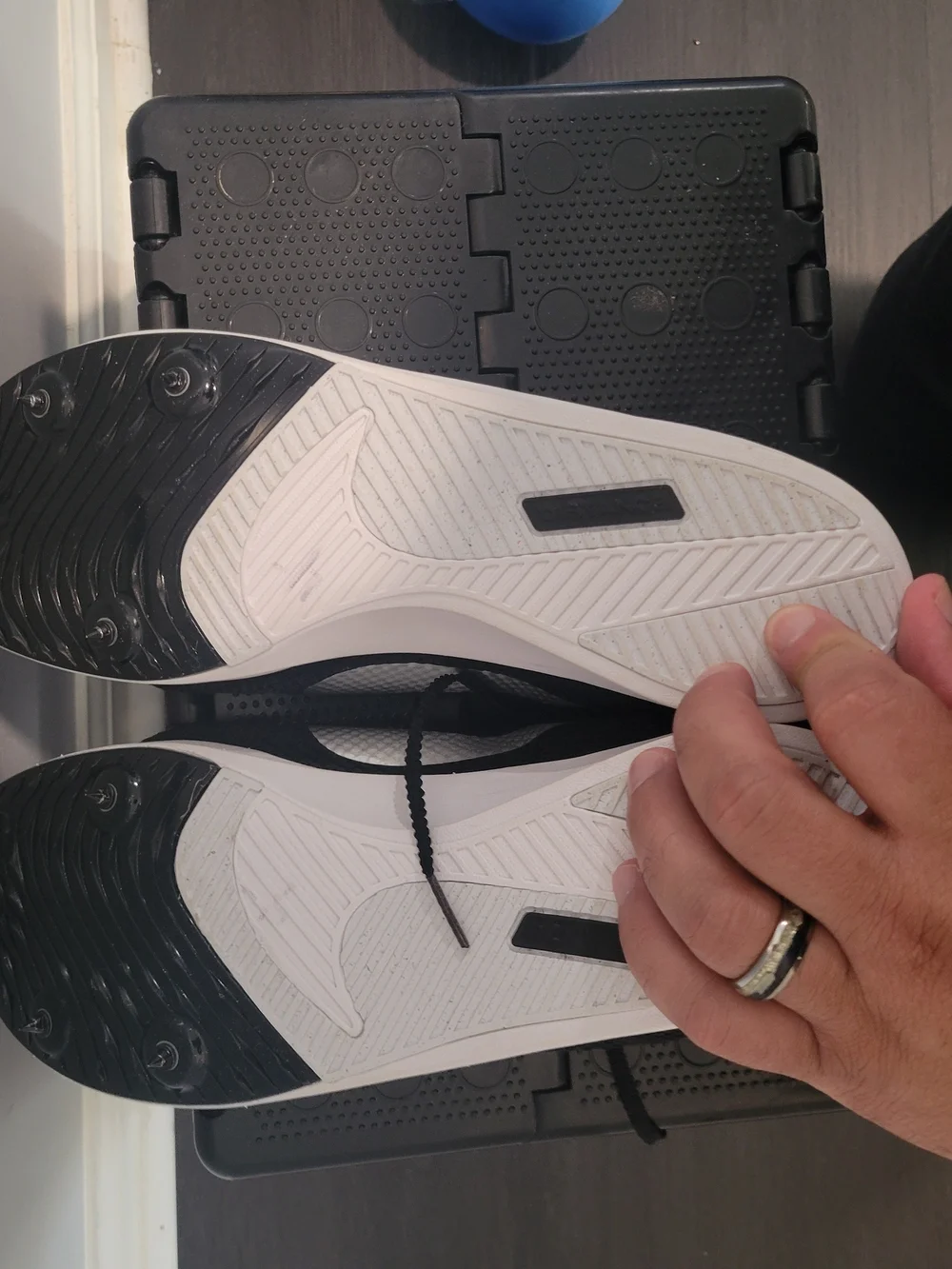 Nike Zoom Rival track and field spikes, model DC8725-001 Sz.11 Excellent Cond.